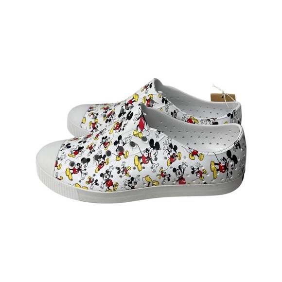 Native Shoes Men\'s Size 10 Women\'s 12 White Jefferson Print Mickey Mouse Disney main image 11